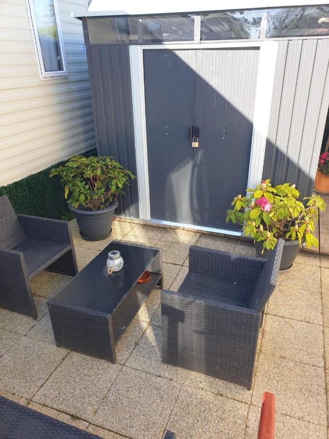 La Chanterie Agreable Mobil-Home Residentiel Normand Saint-Pair-sur-Mer Zewnętrze zdjęcie